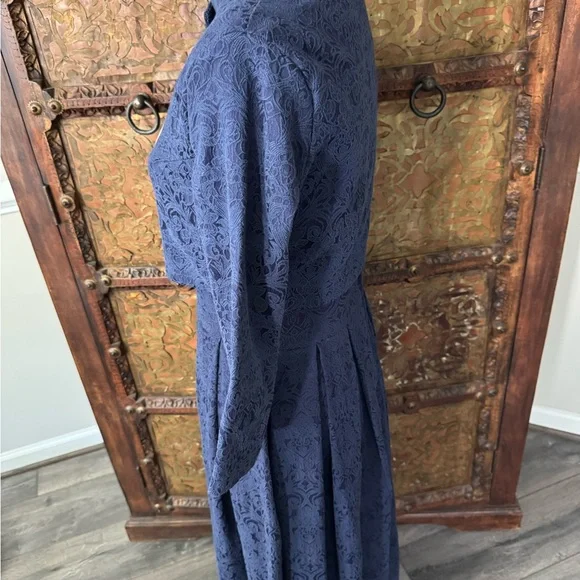Lindy Bop Elegant Navy Lace dress set 10